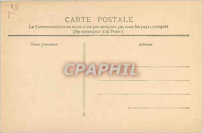 Montpellier — Szkoła Medycyny — Brevet L. D. F. wyd. specjalne Paris-Montpellier — Rewers