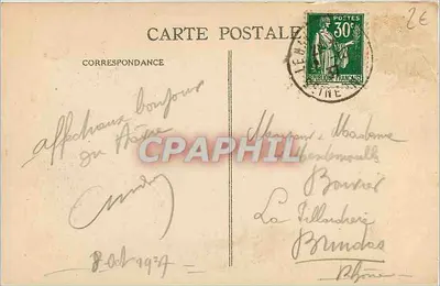 Le Havre — Quai d'Orléans — C. M., Le Havre — Rückseite