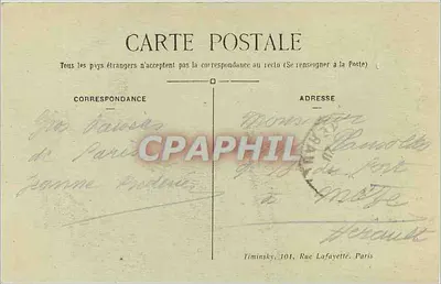 Place de la Bastille — Kolumna Bastilli — T. M. K. (wydawca) — Rewers