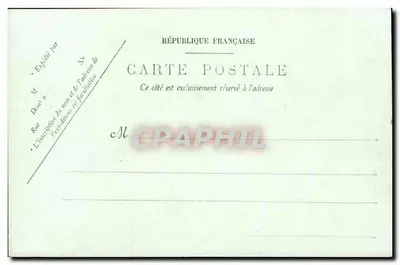 Honfleur — Przystań statku z Havru — LL. — Rewers
