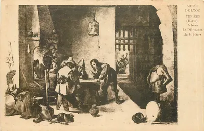 Musée de Lyon — Teniers (David), le Jeune — La Délivrance de Saint Pierre