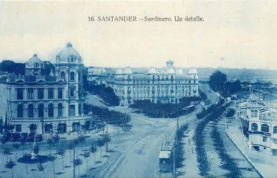Santander — Sardinero. Um detalhe.