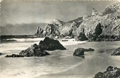 Camaret (Finistère) — A ponta do Toulinguet e suas grutas famosas — Edições d'Art JOS, Châteaulin