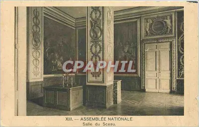 Sala do Selo — Assemblée Nacional — Edit. d'Art Pepper