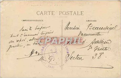 Aillevillers (Haute-Saône) — La Chaudeau — Editor Amoy — Verso