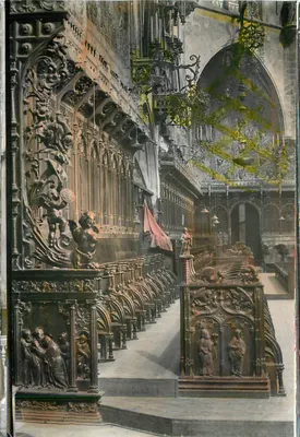 Palma de Mallorca — Catedral. Silleria del Coro