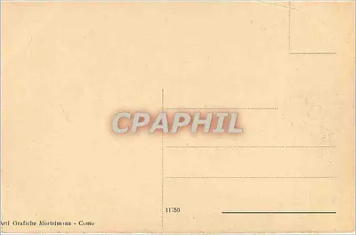 Como - Widok Duomo — wydawca Arti Grafiche Mortelmanns, nr 11750 — Rewers