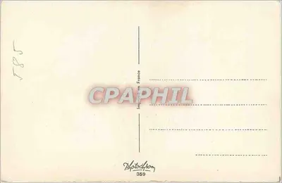 Interieur met lamp en bloemstuk — Gelukkige verjaardag — C. Marchette — Achterkant