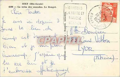 सिक्स्ट (हॉट-सैवोय) — झरने की रानी। ले रूजेट — एडिशन्स गिल, अर्नेसी — पीछे