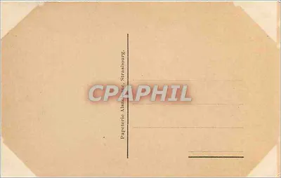 Strasbourg — Zamek Rohan — Papeterie Alsacienne, Strasbourg — Rewers