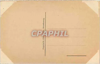 Strasburg — Kościół Protestancki Wojskowy — Papereterie Alsacienne, Strasburg — Rewers