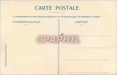 Josselin - Zamek — Kolekcja David, Vannes, n°8 — Rewers