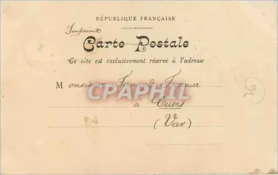 La Grosse-Horloge — Nowe Galerie nr 1 — Rouen, 1903 — Rewers
