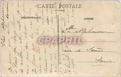 Saída da Floresta de Mazières — Hauteville (Ain) — Miguet frères, Autos, Livraria — Verso
