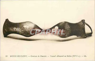 Museu de Cluny — Cinto de Castidade — Trabalho Alemão ou Italiano (século XVI)