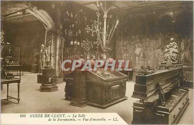 Museu de Cluny — A Sala da Ferronaria — Vista geral — LL.