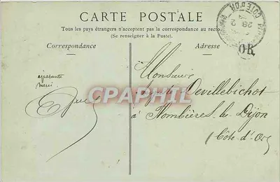 Arcy-sur-Cure — Grotty, Draperie i Vallot — Rewers