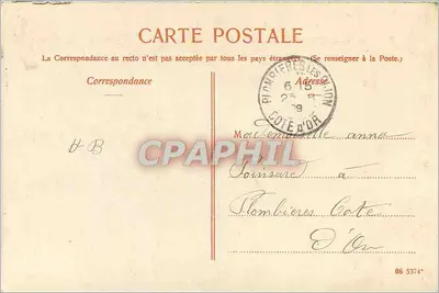 Źródło Lison — Nans-sous-Sté-Anne (Doubs) — David-Mauvas, wydawca, nr 350 — Rewers