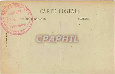 Gérardmer — Widok na Skalę Diabła — LL. n°131 — Rewers