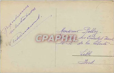 La Rochelle - Sortie du Port - L. C. - n° 1246 — Verso
