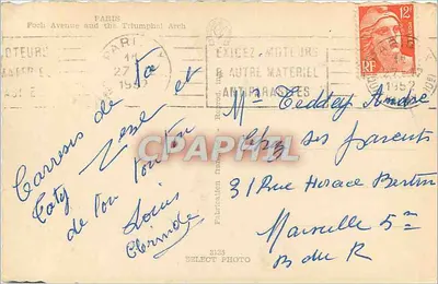 Paryż - Aleja Foch i Arc de Triomphe — Galerie — Rewers