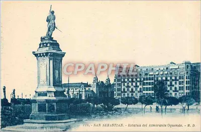 सैन सेबास्तियान — एडमिरल ओगेंडो की प्रतिमा — एम. डी. (एडिटर)