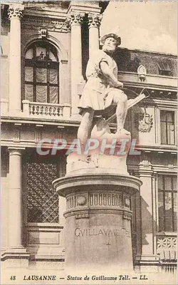 Lausanne — Estátua de Guilherme Tell — LL. n°48
