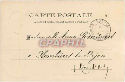 Chastellux — O Viaduto — J. D. editor, Sens (Cl. Desriot) — Verso
