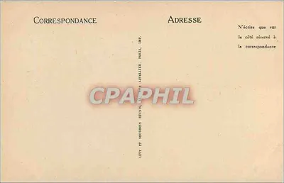 Genebra — O Jato d'Água de 90 m — LL n°27 — Verso