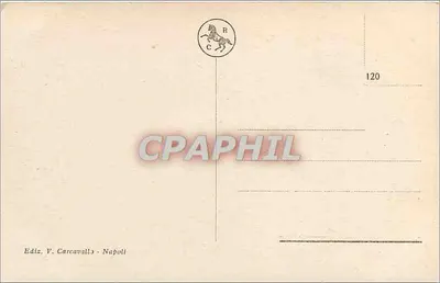 Nápoli — Piazza della Borsa — Ediz. V. Carcavallo — Verso