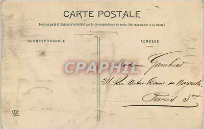 Toulouse — Widok panoramiczny — Wydawca: H. Gauthier, nr 128 — Rewers