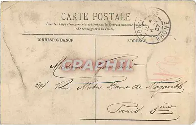 LYON — Notre-Dame de Fourvière — LL. n°178 — Verso
