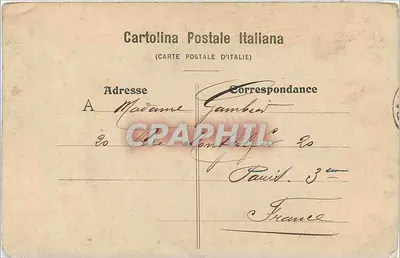 Ventimiglia - Via della Stazione — editor A. Cariello Ventimiglia, número de série não visível — Verso