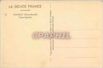Annecy — Stare Miasto — Wydawnictwo Sztuki YVON — Rewers
