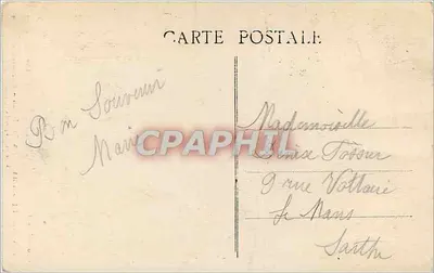 Albert (Somme) — Bazylika — Prawy portal — Foto Chivot — Wydawnictwo Offrandier — Rewers