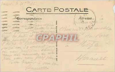 PARIJS (XVI) - De Avenue du Bois de Boulogne - I.L. — Achterkant