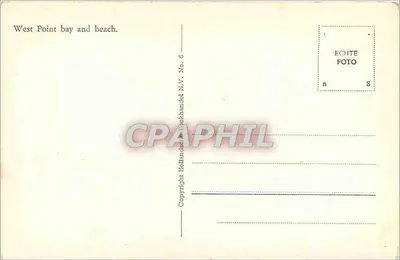 West Point bay and beach — Curacao, N.A. — Hollandse Boekhandel N.V. — Rewers