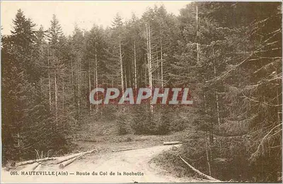 Hauteville (Ain) — Estrada do Col de la Rochette — Edição ABEN