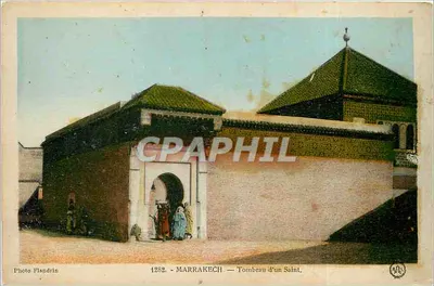 Marrakech — Túmulo de um Santo — Foto Flandrin, n° 1282