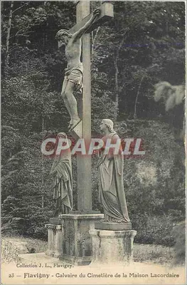 Flavigny - Calvário do Cemitério da Maison Lacordaire — Coleção J. L.