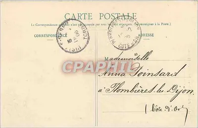 Wąwóz Cure - Pierre-Perthuis — Les Roches Gingons — Fothain, wydawca, Avallon, n°12 — Rewers