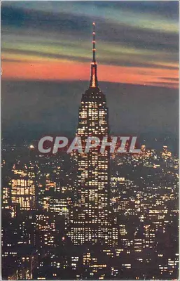 Edificio Empire State — noche — Color natural de Mike Roberts, n° 402