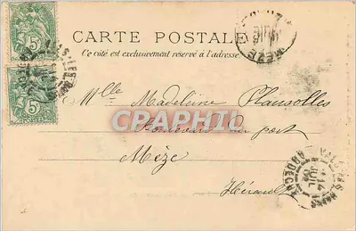 Vals-les-Bains — Villa Germianos — E.A. 1734 — Verso