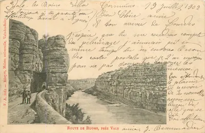 Garnminuis — Estrada de Ruoms, perto de Vals — Maison universelle, Ribeyre, n° 2162