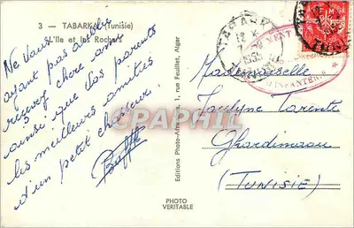 Tabarka — A ilha e as Rochas — Editora Éra — Verso