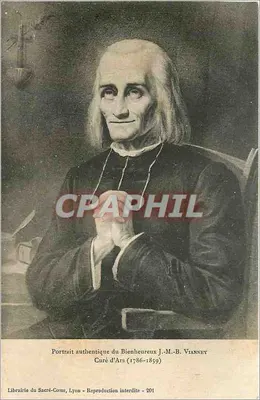 सुखद जी.एम.बी. वियानेट का चित्र — आर्स के पादरी (1786-1859) — सेंट-कॉर्ह की पुस्तकालय, लियॉन