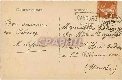 Cabourg - Grand Hôtel i plaża - LL — Rewers