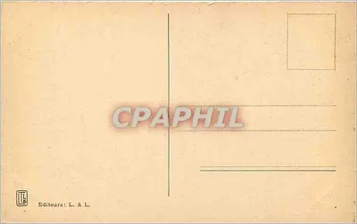Pompej - Świątynia Apolona — wydawca L. & L., nr 1104 — Rewers