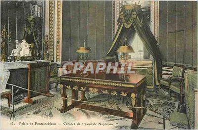 Palácio de Fontainebleau — Escritório de Trabalho de Napoleão I — n°13