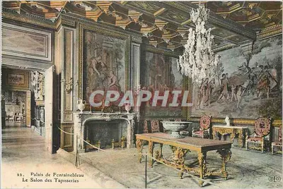 Palácio de Fontainebleau — O Salão das Tapeçarias — Editor ELD, n°22